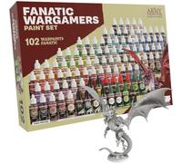 The Army Painter, Warpaints Fanatic Wargamers Paint Set, 102 x 18 ml