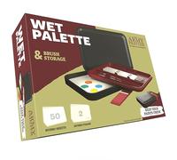 The Army Painter Wet Palette, 50 Hydro Sheets Y 2 Hydro Esponjas Una Pintura Acrilica Paleta Húmeda Estuche Premium Para Pinceles Para Pintar Figuras Miniatura De Dungeons And Dragons Y Warhammer 40k