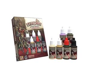 The Army Painter | Zombicide Colour Set for Green Horde | 6 Acrilic Colours | Black Plague e Miniature Model Painting