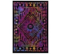 THE ART BOX Tapiz celestial de sol y luna - Mandala estético para colgar en la pared para dormitorio y espacio de vida, decoración independiente