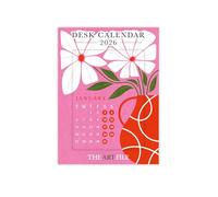 The Art File - Calendario de escritorio con ranura para el soporte - Mercado de flores