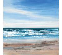 The Art Group Impresión sobre Lienzo All About The Sea, Multicolor, 40 x 40 cm