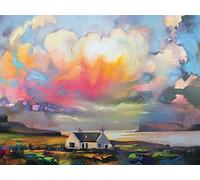 The Art Group Lienzo Impreso Scott Naismith Duirinish Skye, Algodón, 30 x 40 x 1.3 cm