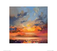 The Art Group Scott Naismith (Rum Light Study) -Lámina Decorativa (40 x 40 cm), Papel, Multicolor, 40 x 40 x 1.3 cm