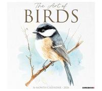 The Art of Birds 2026 Wall Calendar