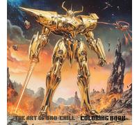 The Art of Bro Chill Coloring Book: Robots, Cosmic Battles, and Galactic Escapes