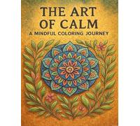 The Art of Calm: A Mindful Coloring Journey I 8.5 x 11, 50 pages I Most Effective & Powerful Stress Reliver Coloring Book