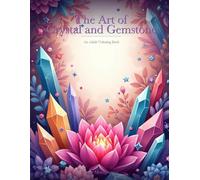 The Art of Crystal and Gemstone: An Adult Coloring Book