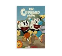 The Art of Cuphead - Lienzo impermeable para pared, impresión HD resistente a los rayos UV, adecuado para salas de estar y pasillos, es un gran regalo, estilo sin marco, 20 x 30 cm