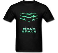 The Art of Dead Space T Shirt For Men O-Neck Funny tee Short Sleeve Black XXL