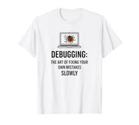 The Art of Fixing Funny Programmer Coding Debugging Humor Camiseta