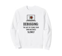 The Art of Fixing Funny Programmer Coding Debugging Humor Sudadera