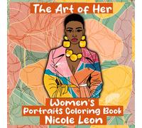 The Art of Her Women’s Portraits Coloring Book