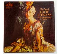 The Art of Lotte Lehman: Opera and Song Recordings 1916 Thru 1933