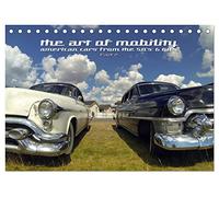The art of mobility - american cars from the 50s & 60s (Part 2) (Tischkalender 2026 DIN A5 quer), CALVENDO Monatskalender: Das Desgin amerikanischer ... aus der Glanzzeit des Automobilbaus im Detail
