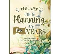The Art of Planning My Five Years: Watercolor Garden: Complete 5-Year Transformation Planner | Vision Board, Goal Tracker & Reflection Journal 2026-2030