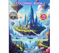 "The Art of Seeing Beyond: Unknown and Futuristic Worlds": A Sci-Fi & Fantasy Coloring Journey Through 70 Intricate Designs An Advanced Adult Coloring Book