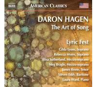 Daron Hagen Daron Hagen: The Art of Song (CD) Album