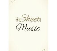 The Art of Sound - A Beautiful Blank Sheet Music Notebook