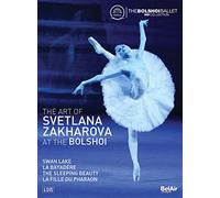 The Art of Svetlana Zakharova at The Bolshoi [4 DVDs]