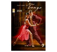 The Art Of Tango (Wandkalender 2026 DIN A2 hoch), CALVENDO Monatskalender: Tango - Der Tanz der Sinne