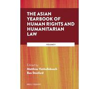 The Asian Yearbook of Human Rights and Humanitarian Law: Volume 9