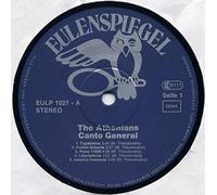 The Athenians - The Athenians - Greek Popular Music / Canto General - Eulenspiegel - EULP 1027