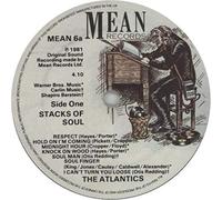 The Atlantics - STACKS OF SOUL 7 INCH (7" VINYL 45) UK MEAN 1981