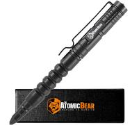 The Atomic Bear Bolígrafo táctico con rompevallas, utilizado en equipo policial y militar, bolígrafos con segunda recarga de tinta gratis