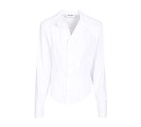 The Attico - Camisa de Popelín de Algodón - Blouses & Shirts - Mujer - Blanco - M -