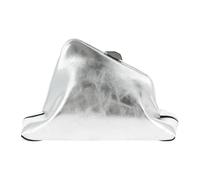 The Attico - Day Off Small Clutch - Bags - Mujer - Gris - ONE SIZE -