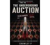 The Auction Killer: A Murder Mystery Puzzle Book for Adults | Find the Killer Among 20,000 Suspects | Hard Difficulty