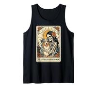 The Australian Shepherd Mom Carta del Tarot Camiseta sin Mangas