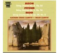 The Austrian String Quartet - Busoni String Quartet No 2 in D minor op 26; Pfitzner String Quartet No 3 in C minor op 50; Reger String Quartet No 2 in A op 54 No 2 (Pantheon)