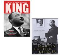 The Autobiography of Martin Luther King, Jr By Martin Luther King Jr, King The Life of Martin Luther King By Jonathan Eig 2 Books Collection Set