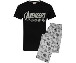 The Avengers Conjunto de pantalones y camiseta Marvel Lounge para hombre