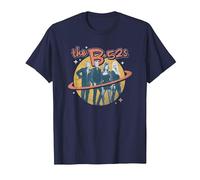 The B-52s - Foto de la Banda Camiseta, Hombre, Azul Marino, 5XL