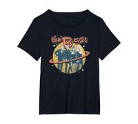 The B-52s - Foto de la Banda Camiseta, Mujer Tallas Grandes, Negro, 2XL Grande