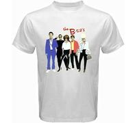 The B-52'S Rock Band Tour Logo Mens White T-Shirt White
