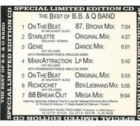 The B. B. & Q. Band - The Best Of [CD-Album, 7 Tracks, incl. Genie, Starlette, On The Beat, Riccochet, 88 Break Out Mega Mix etc.]