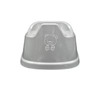 The Baby Orinal - Mini orinal | Entrenamiento temprano para ir al baño | Eliminación de comunicación | Portátil y ligero | Promueve la independencia | Inodoro de entrenamiento infantil (gris)