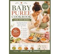 THE BABY PUREE COOKBOOK FOR NEW MOMS: FULL COLOR GUIDE: Easy Homemade Blends, Soft Finger Foods, and Balanced Meals for Babies and Toddlers