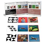 The Baby Sign Academy - Tarjetas Estimulacion Temprana Bebe de 0 a 36 meses - Flashcards desarrollo cognitivo - Juguete Niños - 90 Tarjetas alto contraste e Imágenes Reales. Aprendizaje de Vocabulario