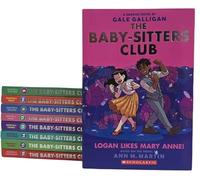 The Baby-Sitters Club Graphic Novels (Book 8-16) by Ann M. Martin: 9 Books Collection Set (Logan Likes Mary Anne!, Claudia and the New Girl, Kristy and the Snobs & Six More...)