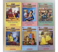 The Babysitters Club Books 1 - 6 Collection Set by Ann M. Martin (Kristy's Great Idea, Claudia and the Phantom Phone Calls, The Truth About Stacey, Mary Anne Saves the Day & Kristy's Big Day)