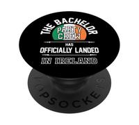 The Bachelor Party Crew ha aterrizado oficialmente la bandera de Irlanda PopSockets PopGrip Adhesivo