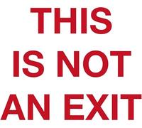 The Backfires - This Is Not An Exit - Translucent Blood Red [Vinyl LP] [VINYL] [Vinilo]