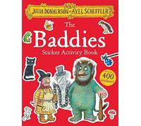The Baddies Sticker Activity Book: Packed with mazes, dot-to-dots, word searches, colouring-in pages and more!