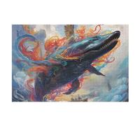 The Ballena Puzzle De 1000 Piezas Para Adultos, Adolescentes Y NiñosHormigas Puzzles, Descompresión Intelectual, Juego Familiar Divertido (75×50cm)