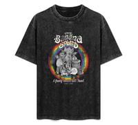 The Banana Splits Show In La Song Swingo Bingo Rainbow Vintage Washed tee Unisex Short Sleeve Size M